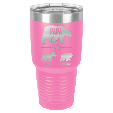 Papa Bear Tumbler Cup